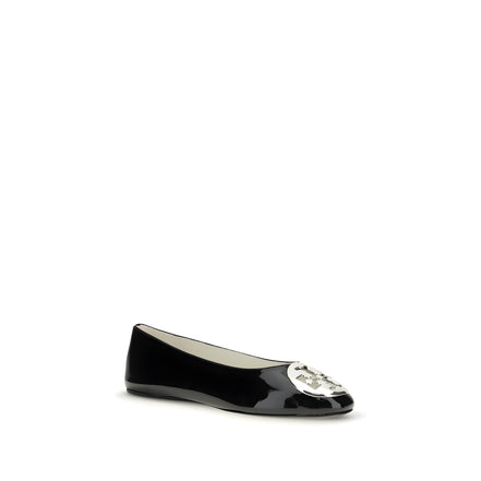 Balet Flat Negru Tory Burch