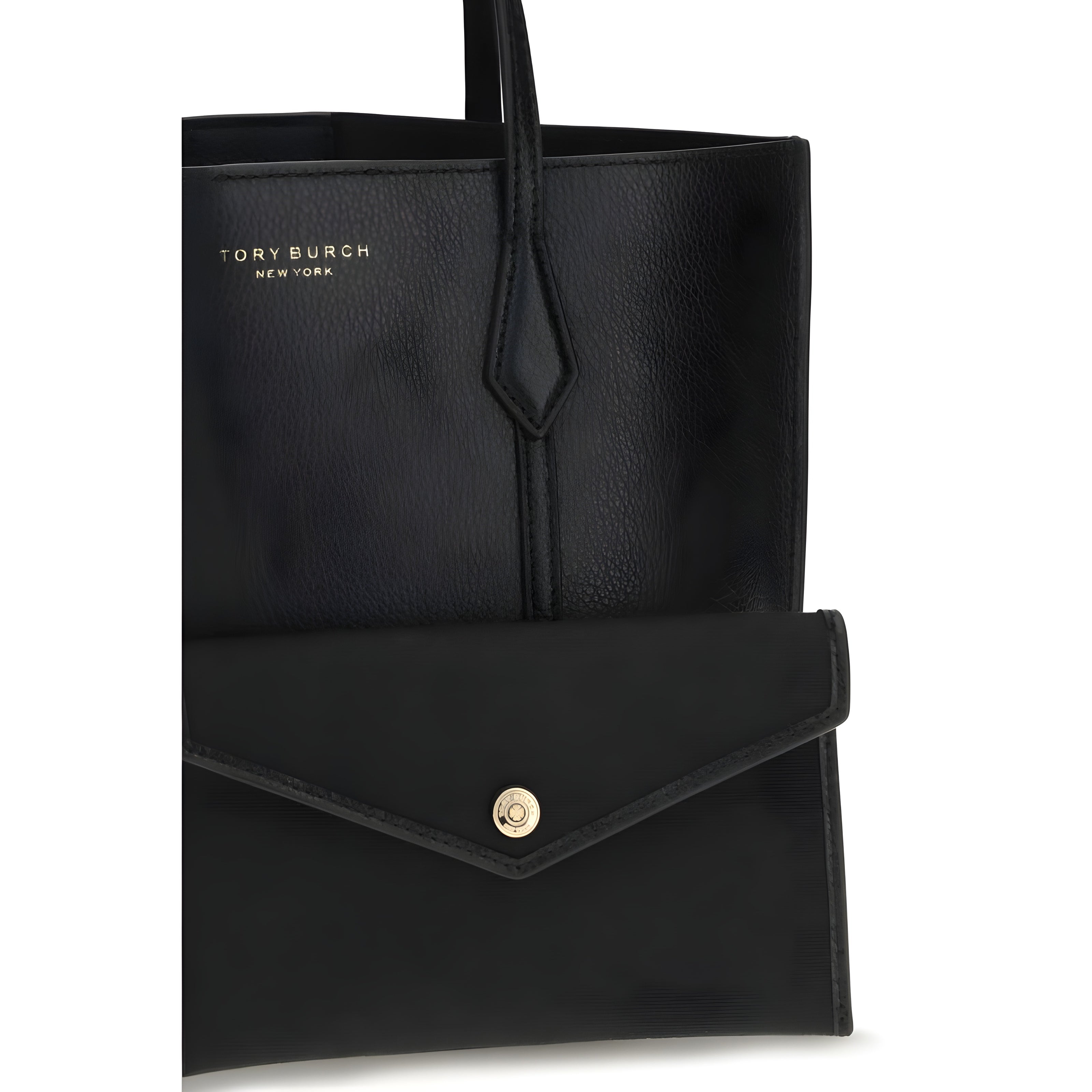 Geantă de mână neagră Tory Burch