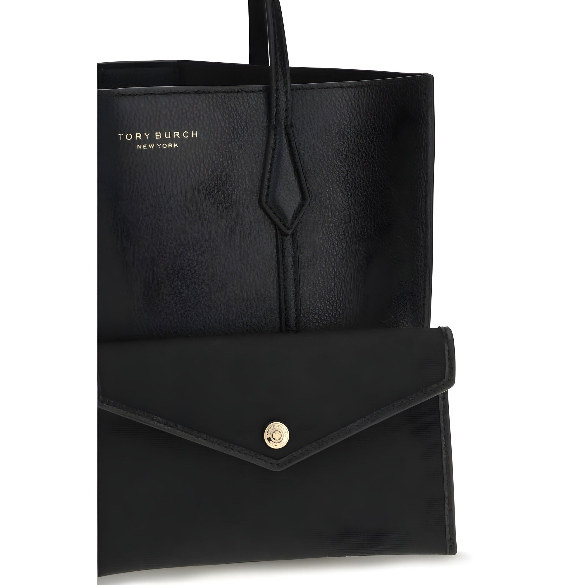 Geantă de mână neagră Tory Burch