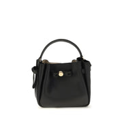 Geantă tip găleată Tory Burch neagră