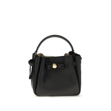 Geantă tip găleată Tory Burch neagră