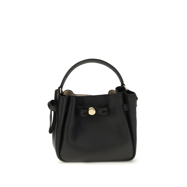 Geantă tip găleată Tory Burch neagră