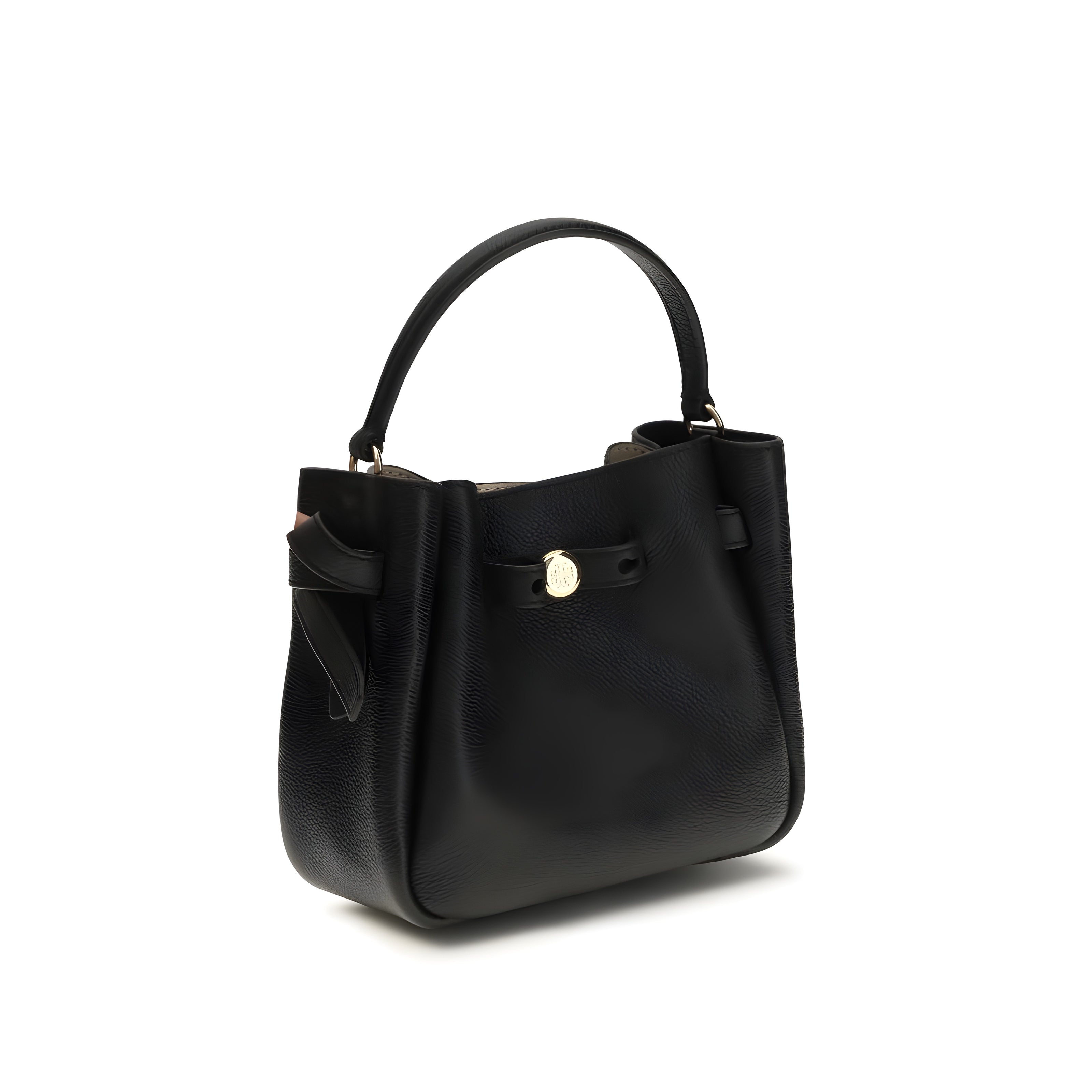 Geantă tip găleată Tory Burch neagră