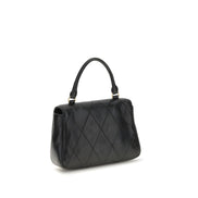 Tory Burch Black Calf Leather Bos Taurus Wallet