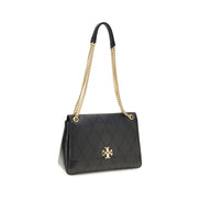 Geantă de umăr Tory Burch neagră din piele