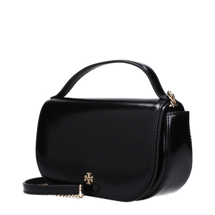 Geantă de mână Tory Burch neagră din piele