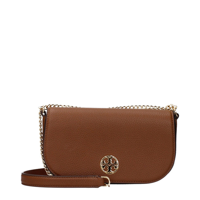 Geantă crossbody Tory Burch din piele maro