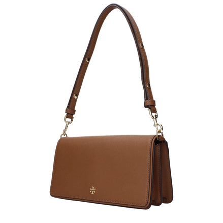 Geantă de umăr Tory Burch din piele maro