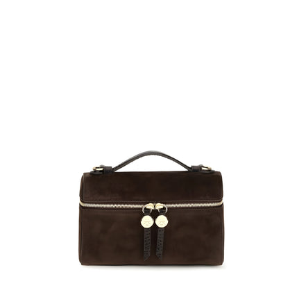 Tory Burch Geantă de Umăr Maro din Piele Întoarsă