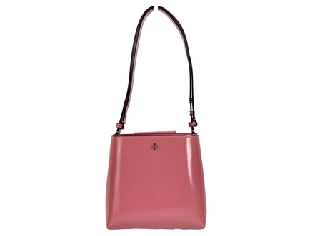 Geantă tip găleată mică Tory Burch Patent Emerson