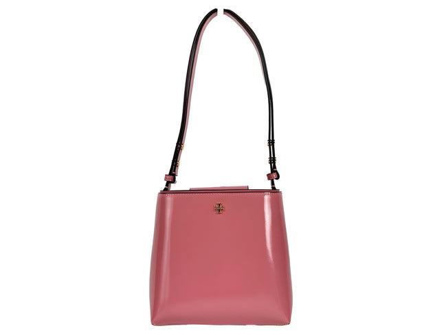 Geantă tip găleată mică Tory Burch Patent Emerson