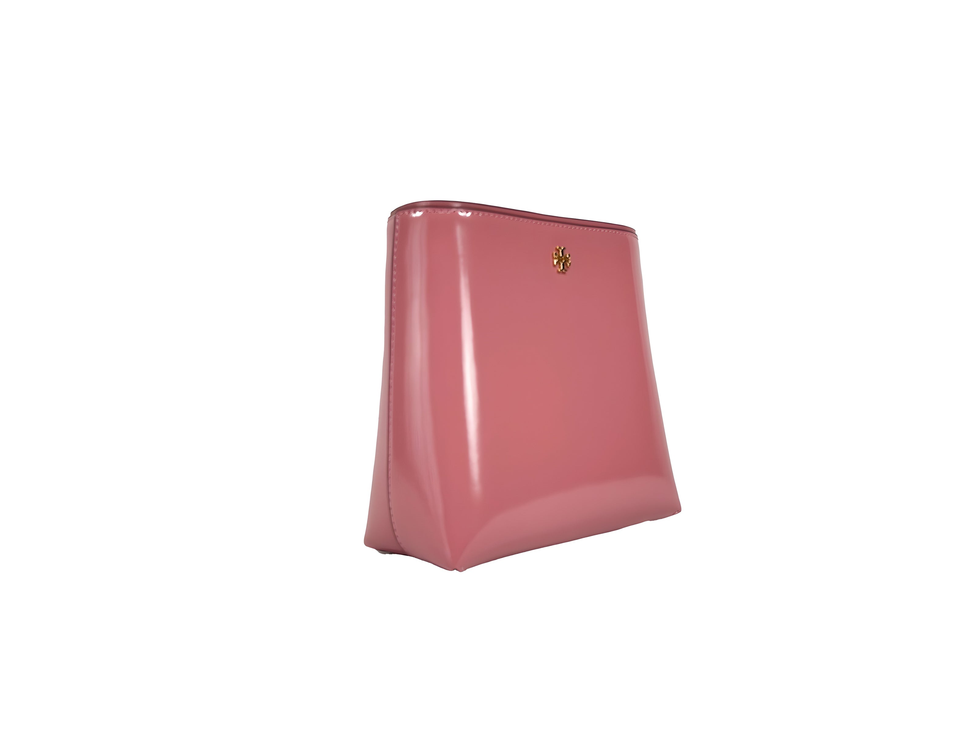 Geantă tip găleată mică Tory Burch Patent Emerson