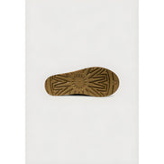 UGG Beige Leather Ankle Boots