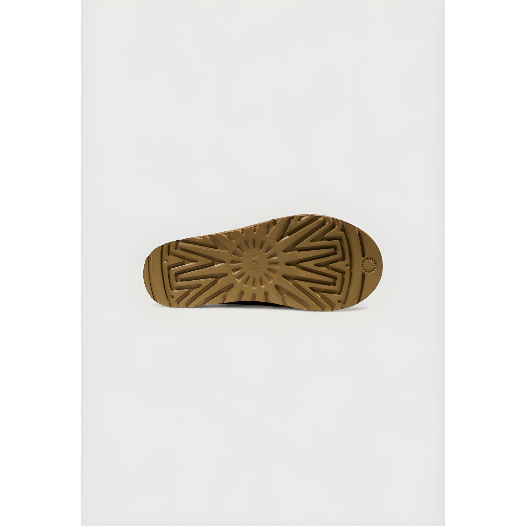 UGG Beige Leather Ankle Boots