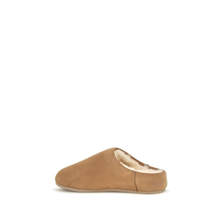 Mules UGG bej din piele de oaie Elea