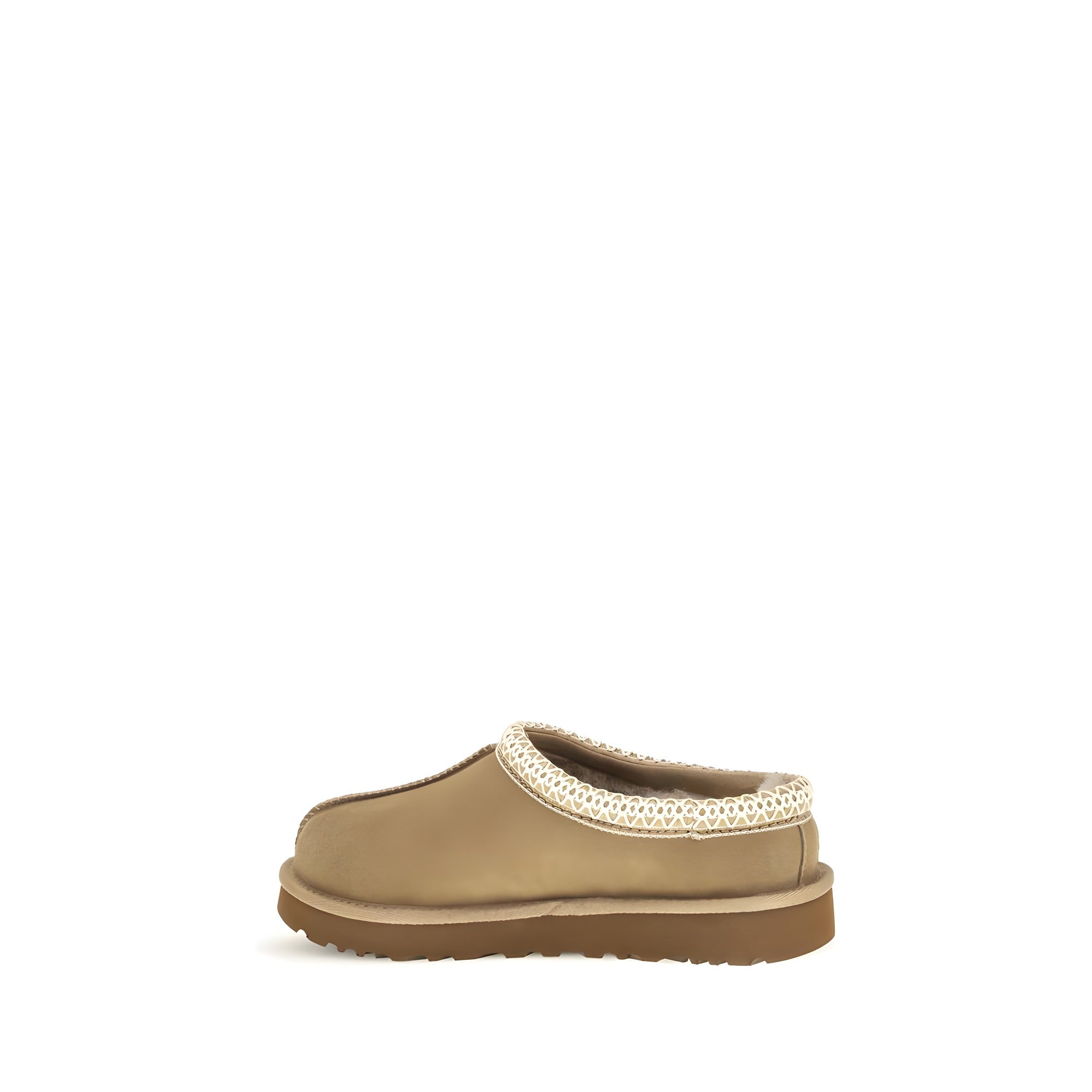 UGG Beige Leather Mules