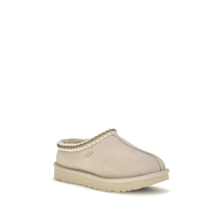 UGG Papuci Mules Bej din Piele Întoarsă