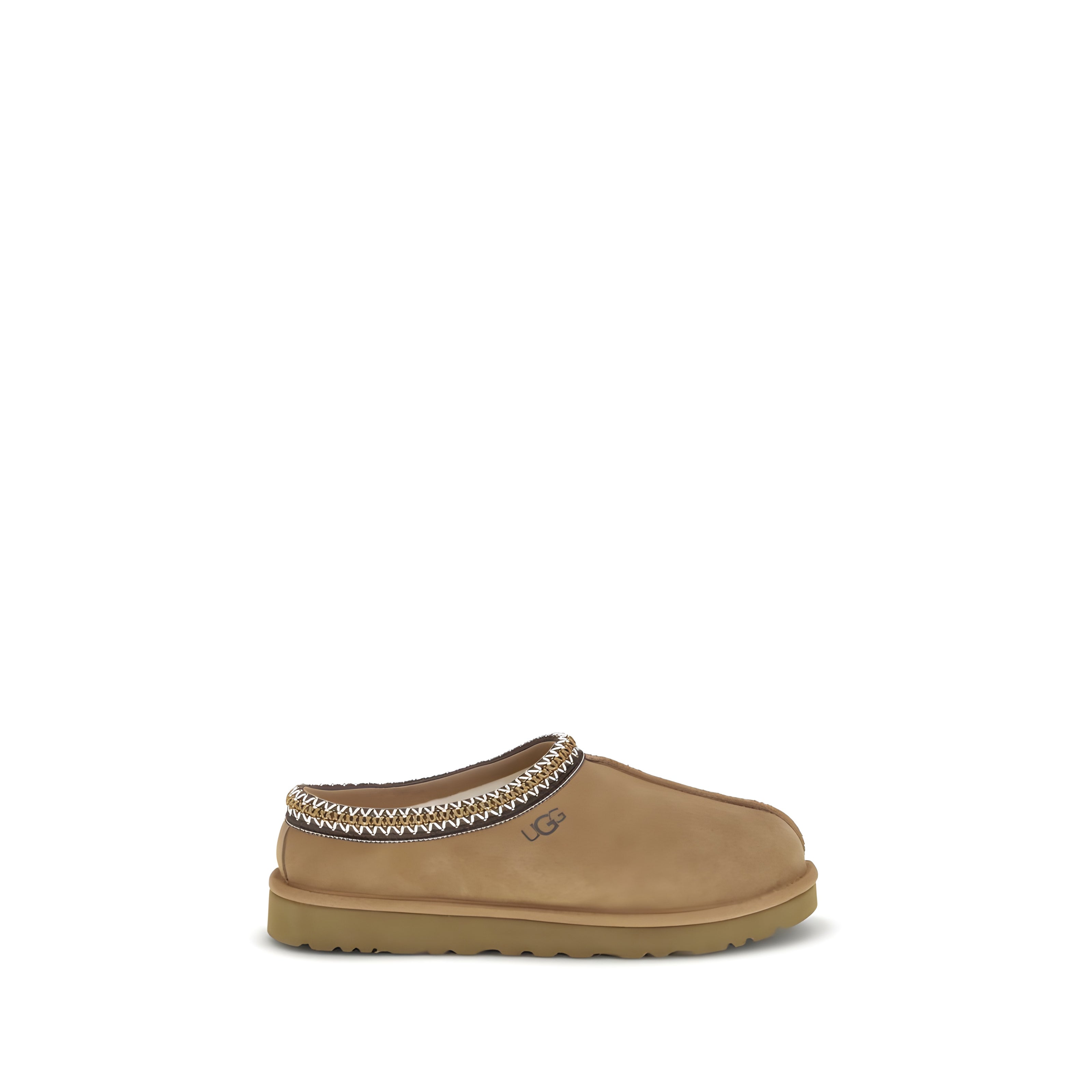 UGG Beige Leather Mules