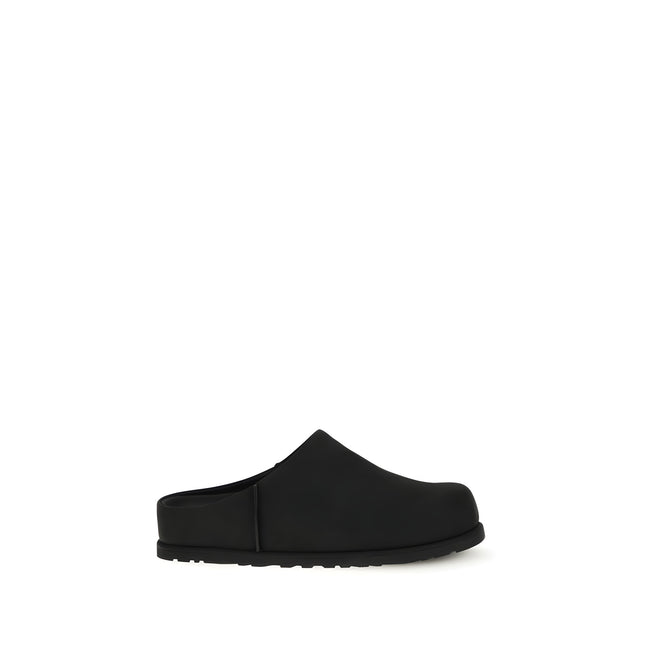 Papuci UGG negri din piele