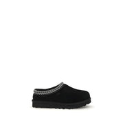 Mules UGG negre din piele întoarsă