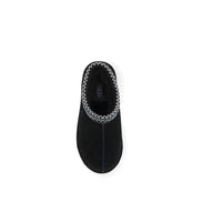 Mules UGG negre din piele întoarsă