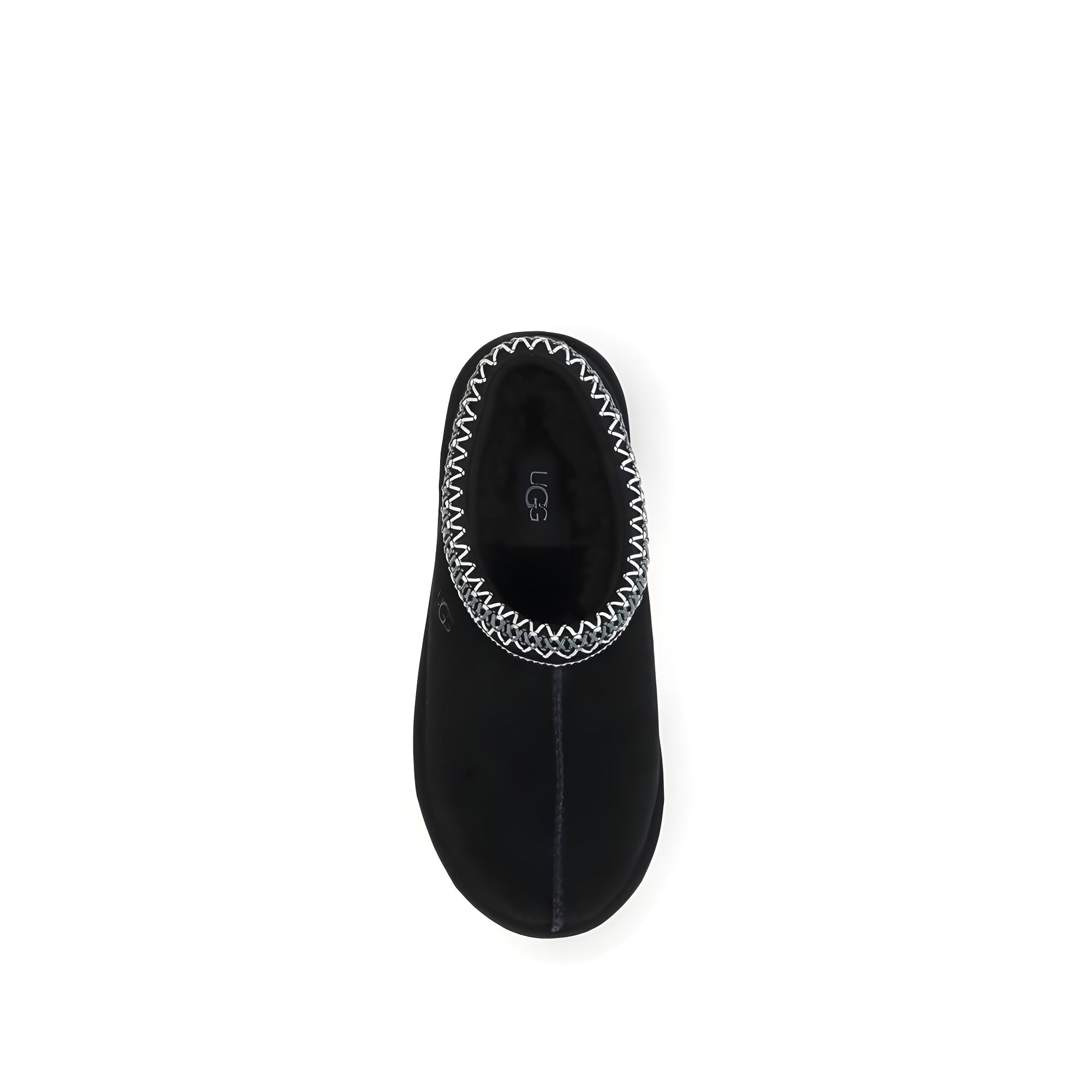 Mules UGG negre din piele întoarsă