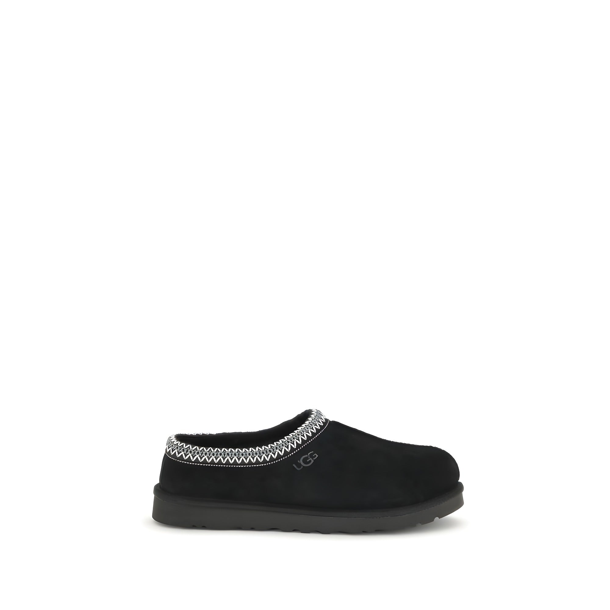 UGG Black Leather Mules