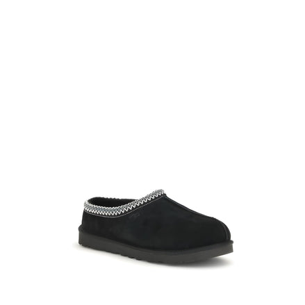 Mules UGG negre din piele