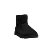 Ghete glezniere UGG negre din piele întoarsă