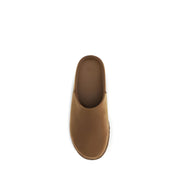 UGG Brown Leather Mules