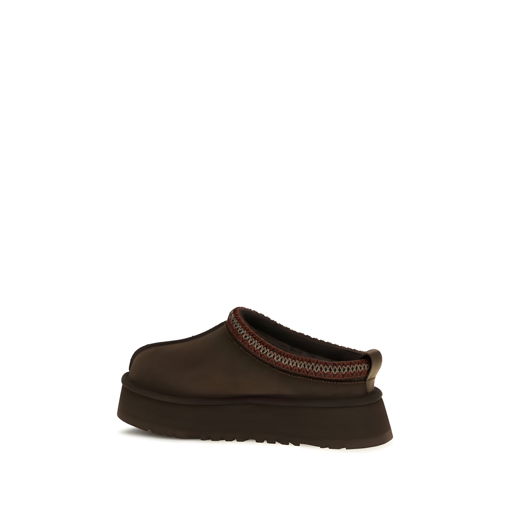UGG Brown Suede Leather Mules