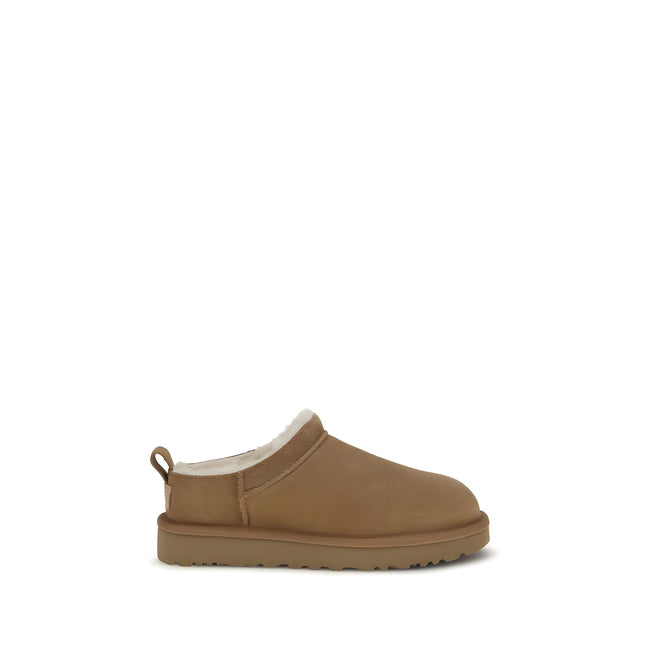Mules UGG maro din piele întoarsă