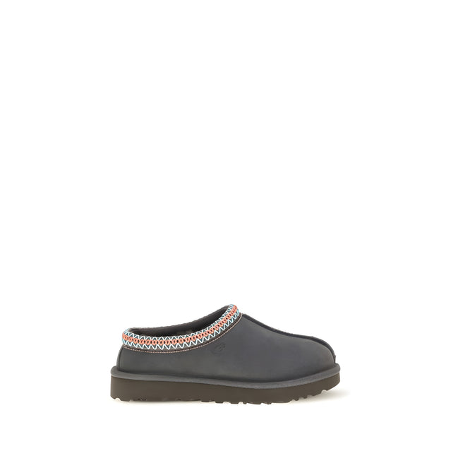 Mules UGG gri din piele de oaie Tasman II