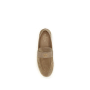 Espadrile Valentino Garavani bej din piele de vițel
