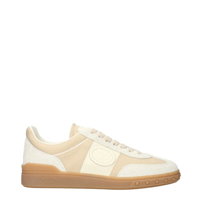 Tenisi Valentino Garavani bej din material textil, tip low top
