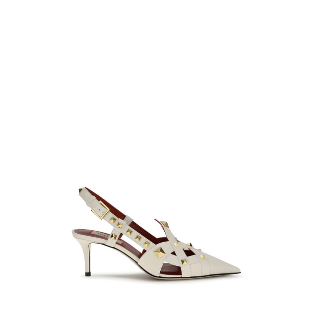 Pantofi stiletto Valentino Garavani bej