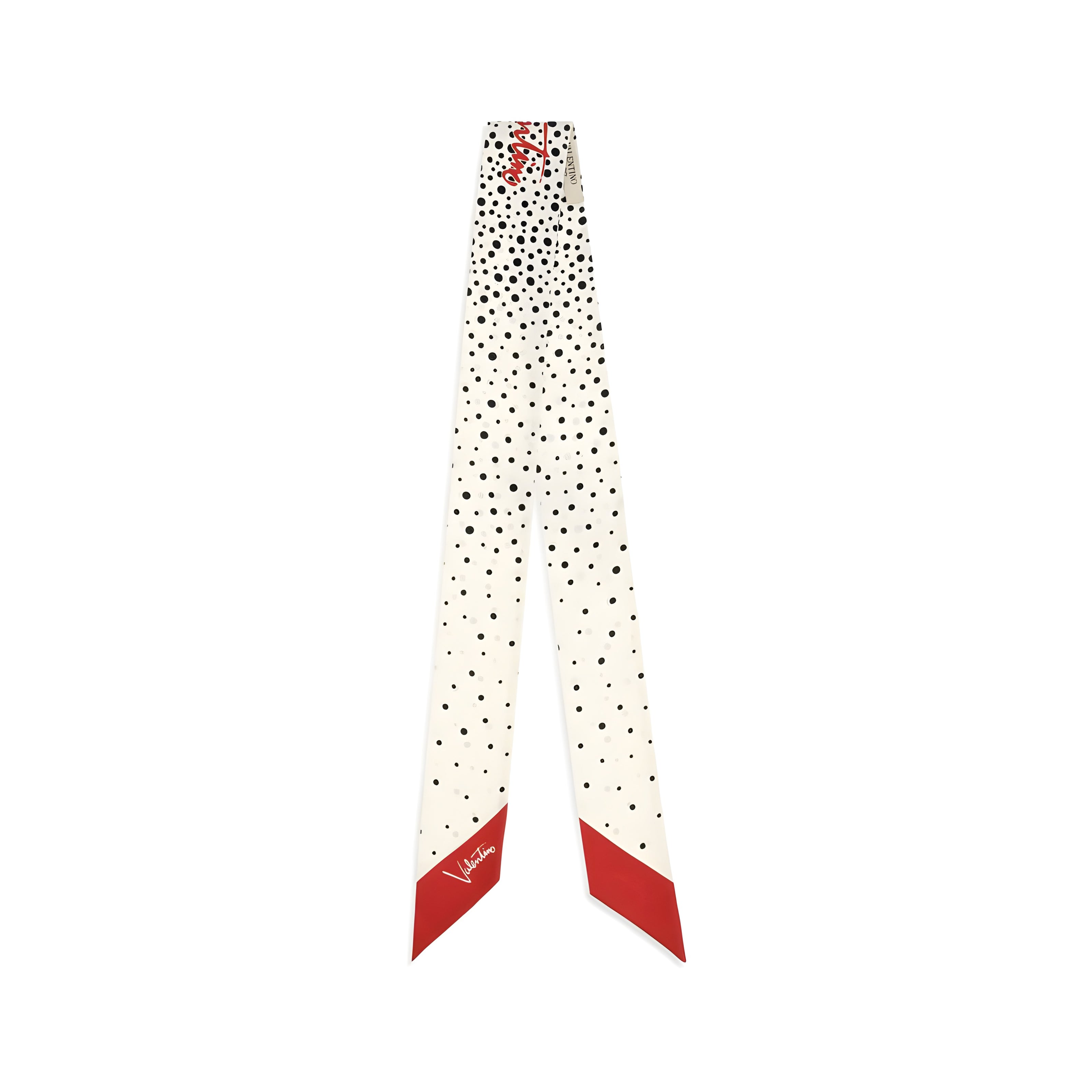 Valentino Garavani Beige Silk Scarf