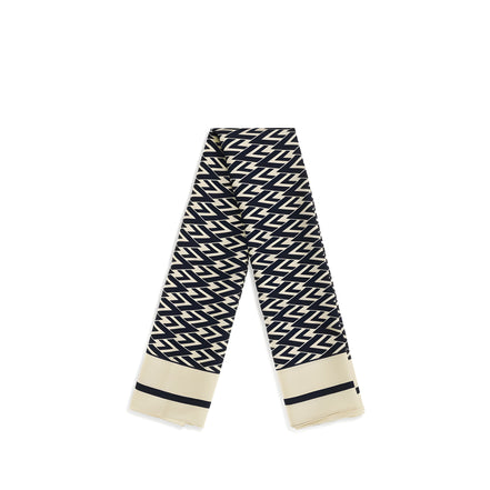 Valentino Garavani Beige Silk Scarf