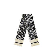 Valentino Garavani Beige Silk Scarf