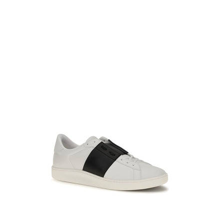 Valentino Garavani Pantofi sport joși negri