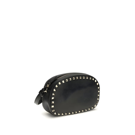 Geantă de umăr Valentino Garavani neagră