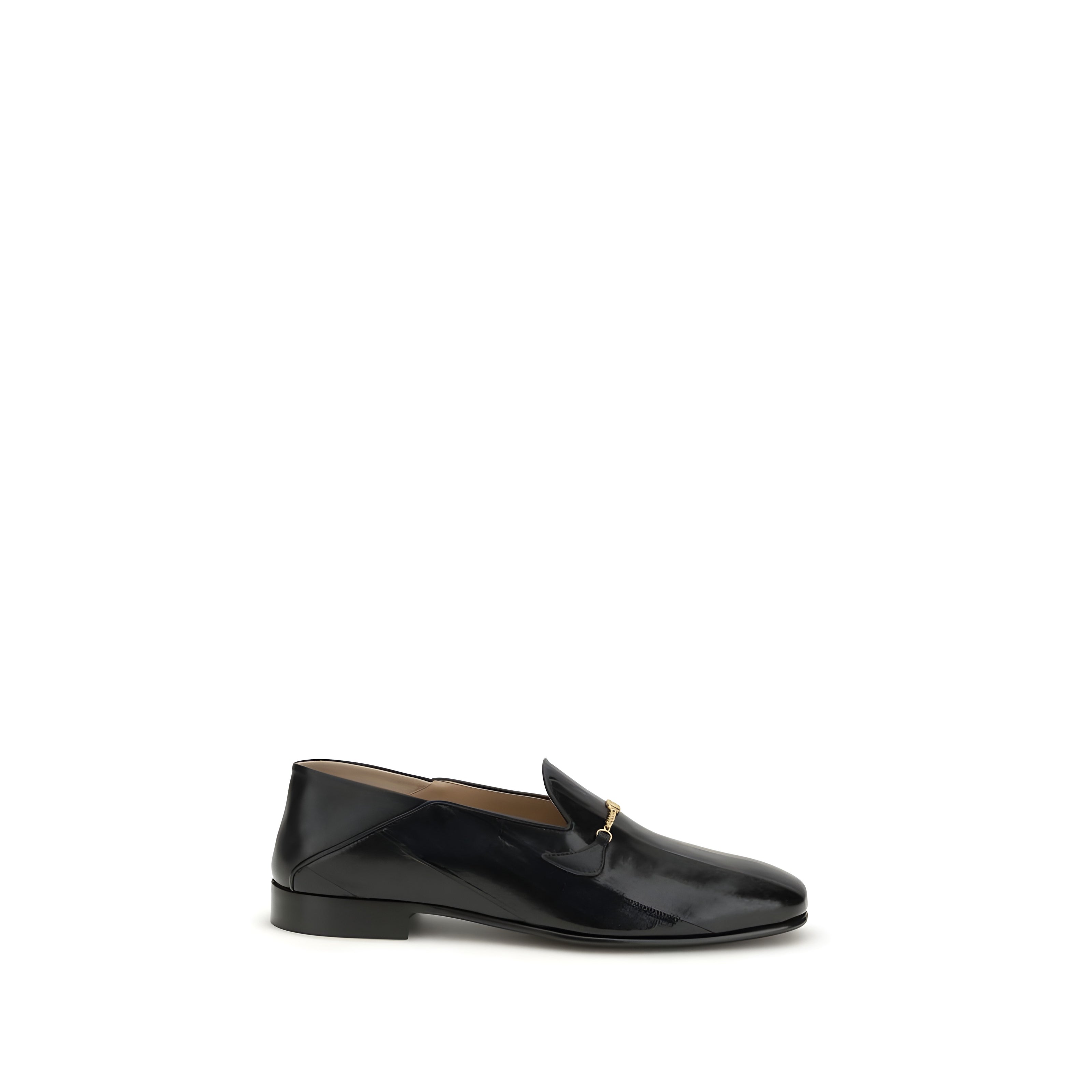 Valentino Garavani Black Slip-On Loafers