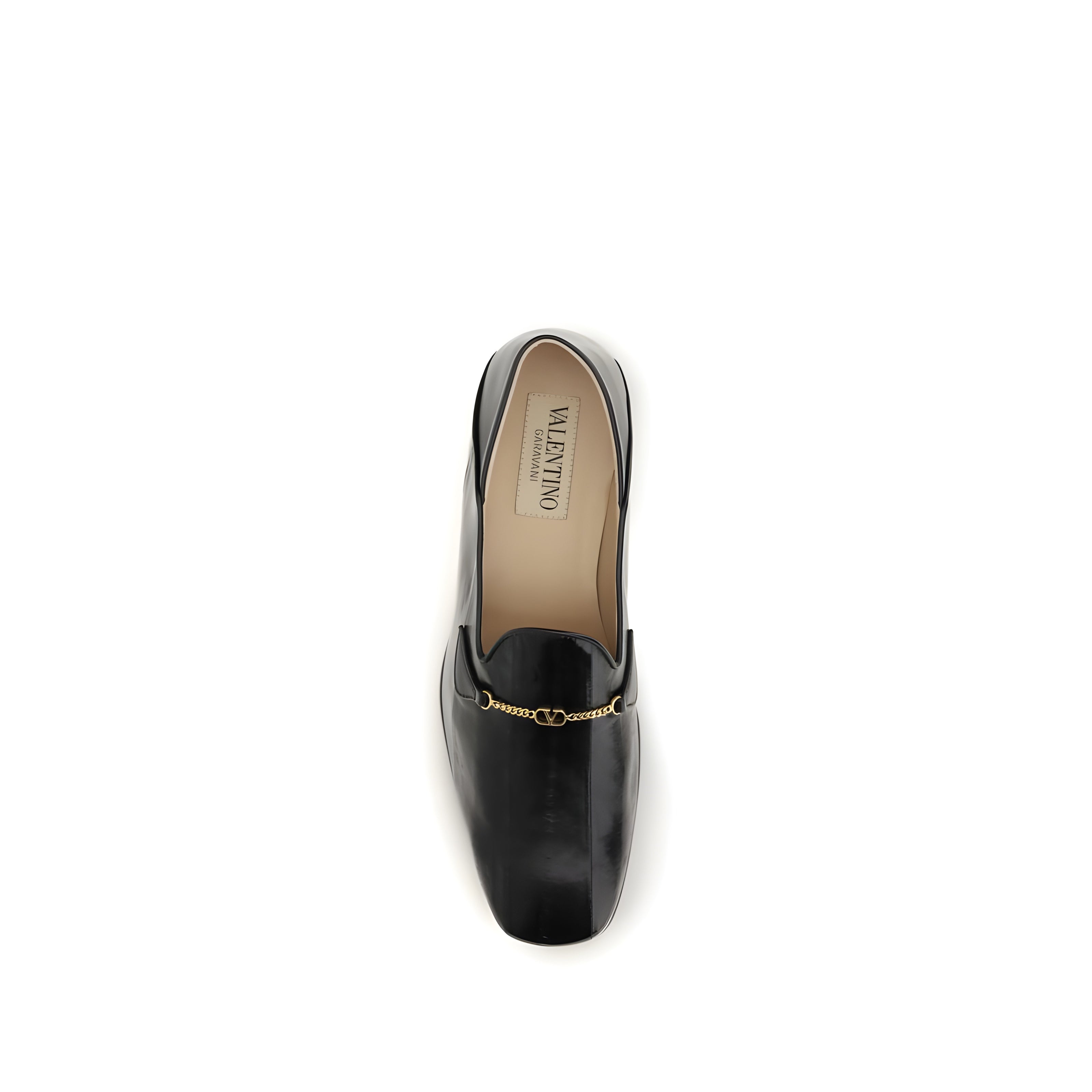 Valentino Garavani Black Slip-On Loafers