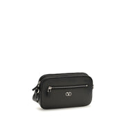 Valentino Garavani Black Calf Leather Wallet