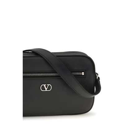 Valentino Garavani Black Calf Leather Wallet