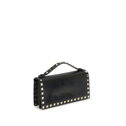 Valentino Garavani Black Calf Leather Wallet