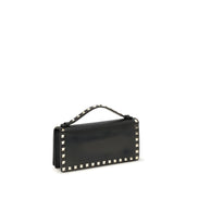 Valentino Garavani Black Calf Leather Wallet