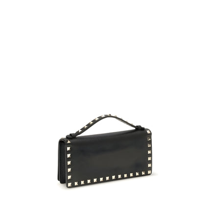 Valentino Garavani Black Calf Leather Wallet