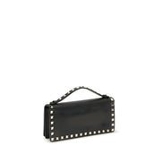 Valentino Garavani Black Calf Leather Wallet