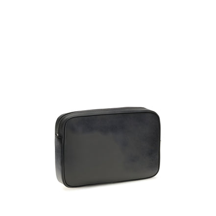 Valentino Garavani Black Calf Leather Wallet